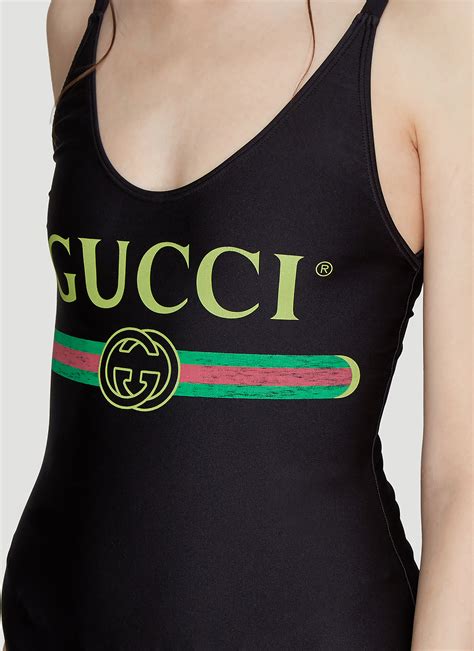 gucci logo swimsuit|women gucci bikini.